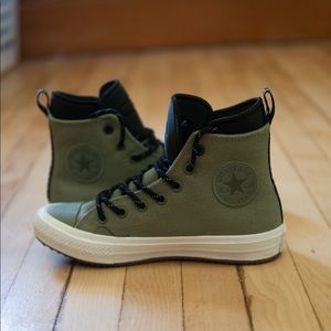 Green Converse All Star Waterproof Boot High Top